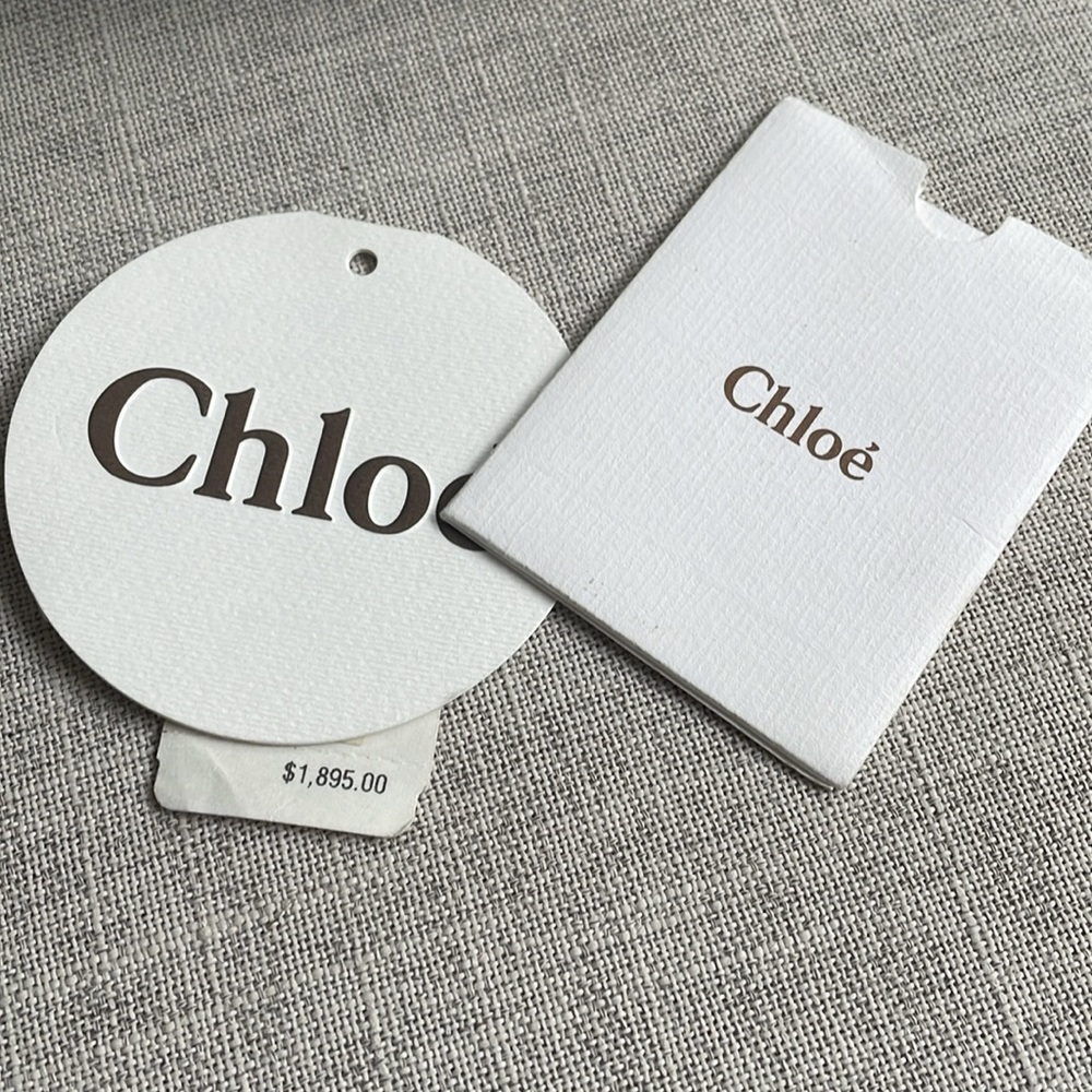 Chloe black leather ACIER bag o/s - Picture 13 of 14